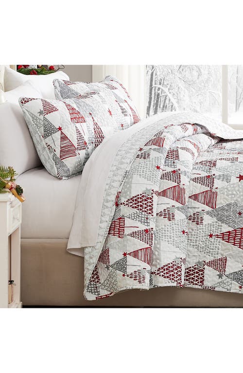 Southshore Fine Linens Merry And Bright Oversize Holiday Quilt Set In Merry And Bright