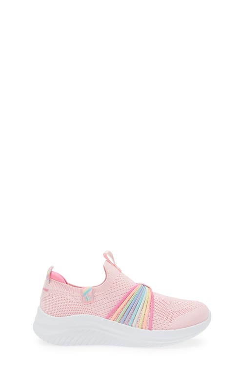 Shop Skechers Ultra Flex 3.0 Slip-on Sneaker In Pink/multi