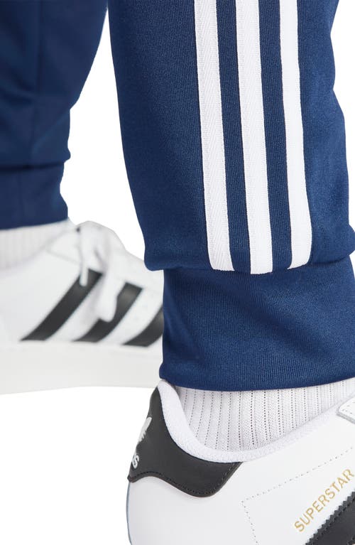 Adidas Originals Adidas Men's Essentials 3-stripes Regular-fit Fleece Joggers, Regular And Big & Tall In Night Indigo