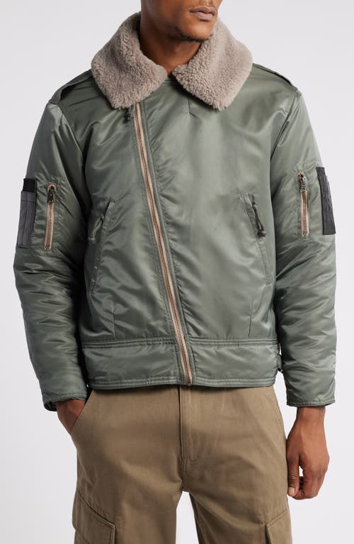 Shop Alpha Industries 1960s Royal Canadian Air Force Jacket In Field Gray