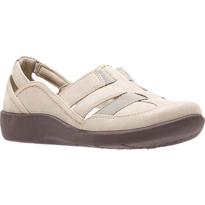 Clarks Sillian Stork Flat, Beige
