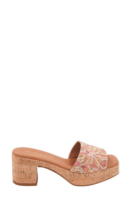Andre Assous Cypress Slide Sandal In Multi Floral