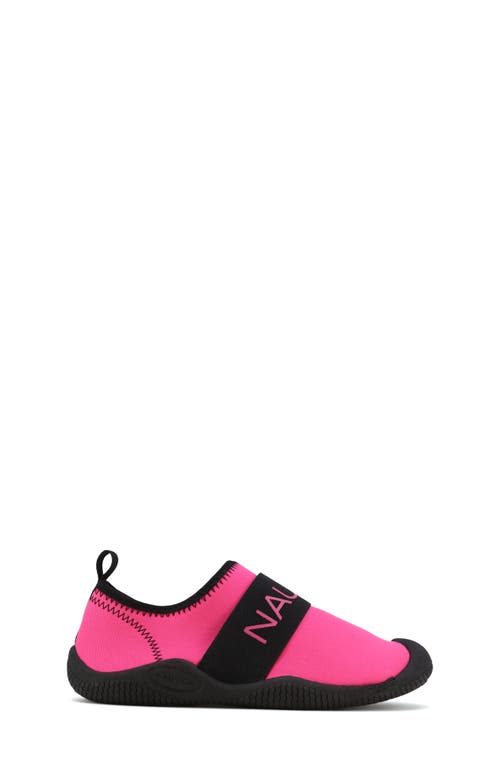 Shop Nautica Kids' Water Sneaker In Neon Pink/black