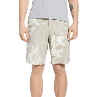 Patagonia Stretch Wavefarer Walking Shorts, Beige