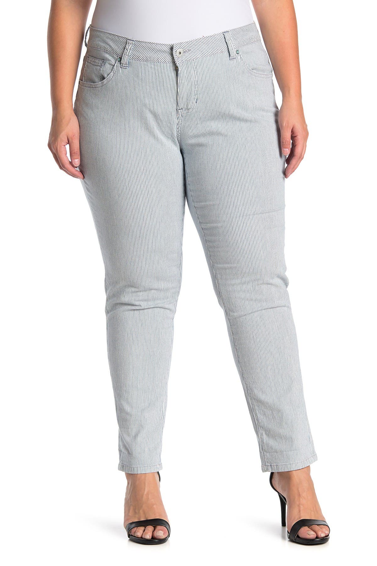 railroad stripe denim