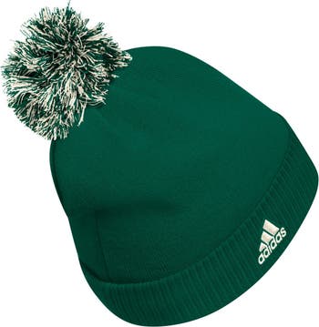 adidas /white Minnesota Wild Marled Cuffed Knit Hat At Nordstrom in Gray  for Men