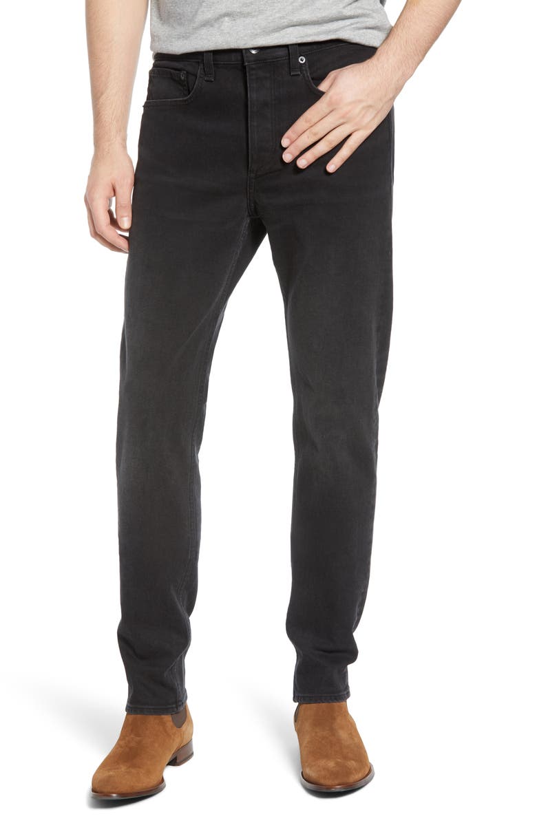 Rag Bone Fit 2 Black Slim Fit Jeans Lyon Nordstrom