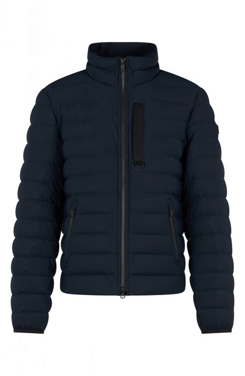 Shop Moose Knuckles Laki Water Repellent Quilted Down Jacket In Navy