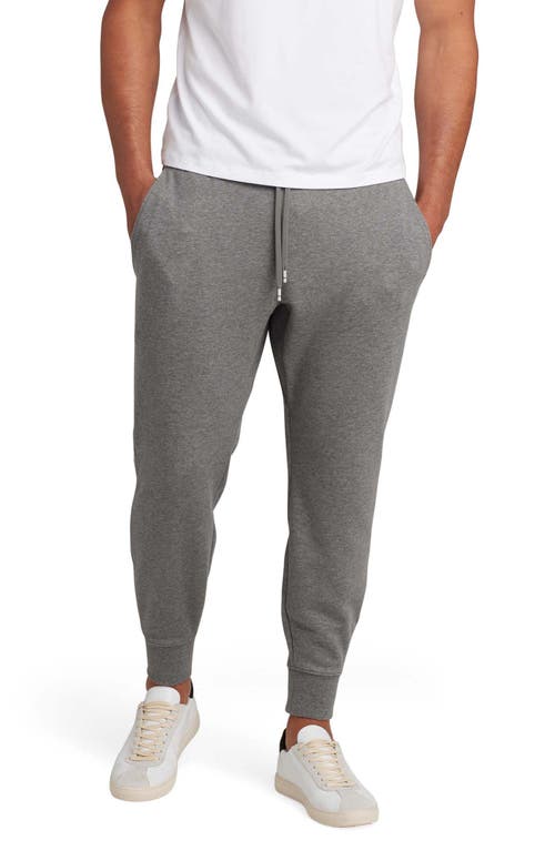 French Terry Joggers in Medium Heather Grey