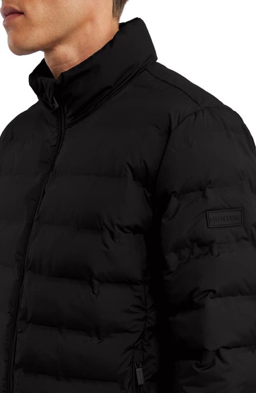 Shop Hunter Packer Water Repellent Packable Bomber Jacket In Black