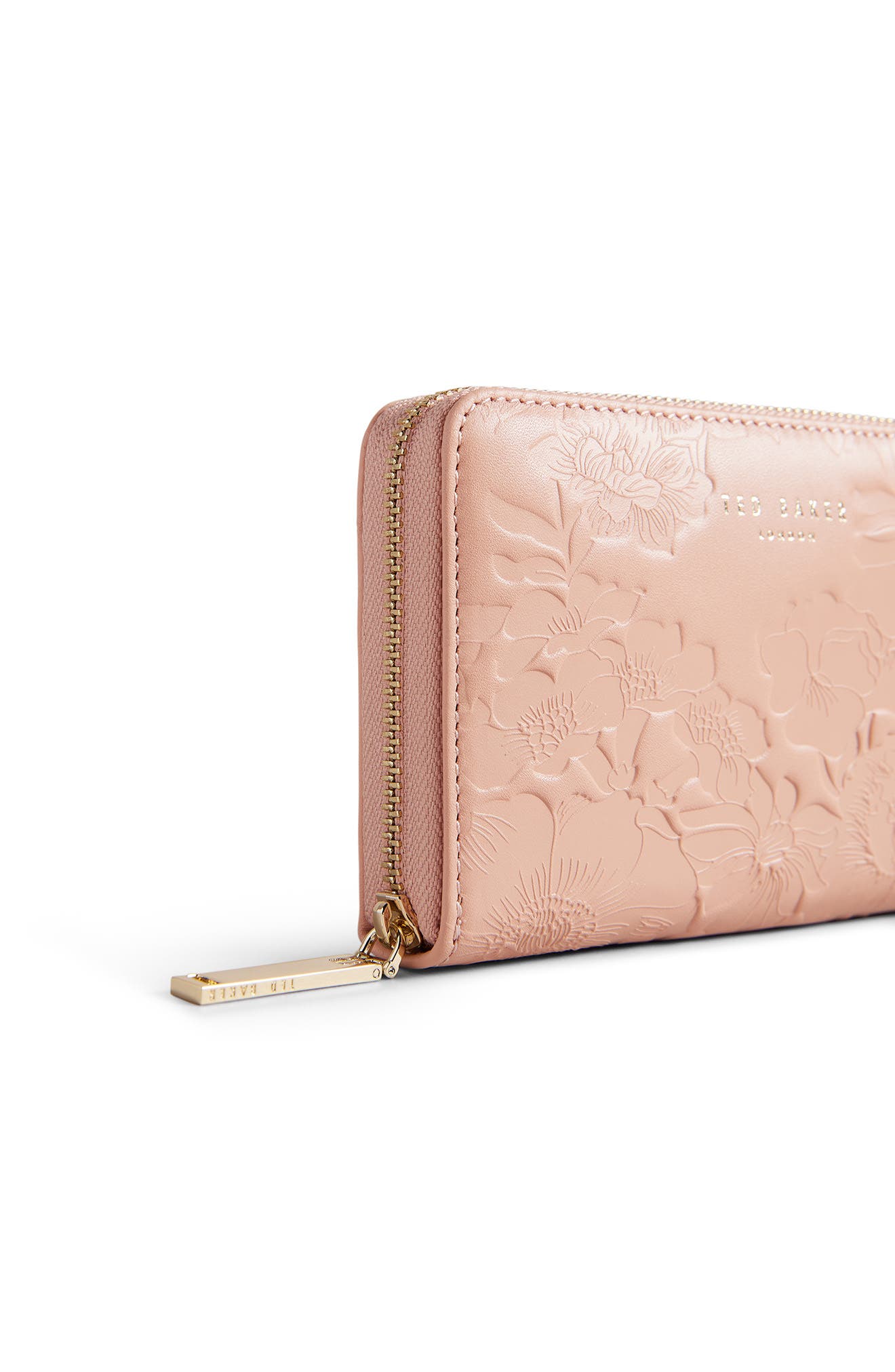 Ted Baker London Flosina Floral Debossed Leather Wallet Nordstromrack