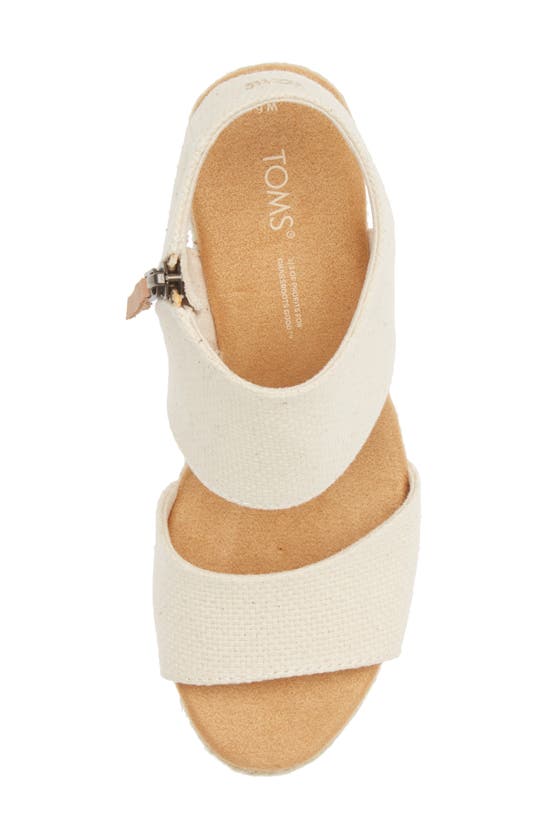 Shop Toms Majorca Platform Sandal In Natural Basket