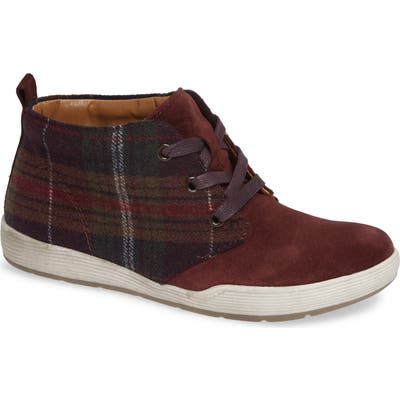 Comfortiva Leawood Chukka Bootie- Burgundy