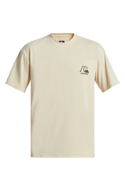 Quiksilver DNA Surf Graphic T-Shirt in Oyster White 