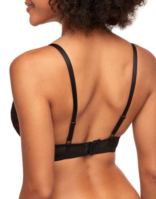 Shop Adore Me Emanuelly Push Up Balconette Bra In Black