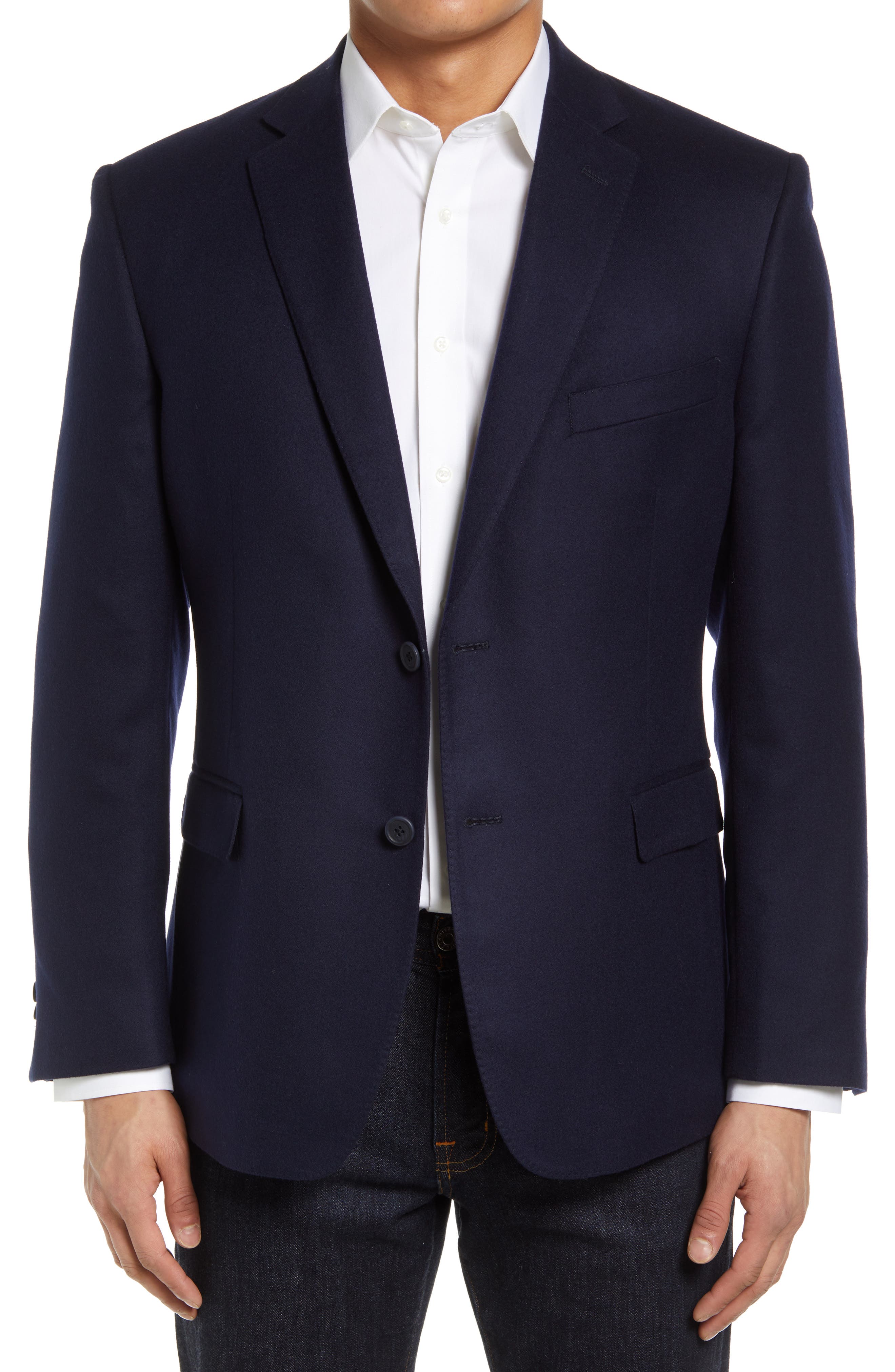 mens navy blue sport coat