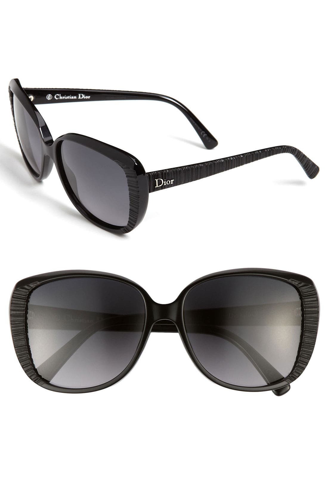 Dior 'Taffetas 2' 57mm Sunglasses 