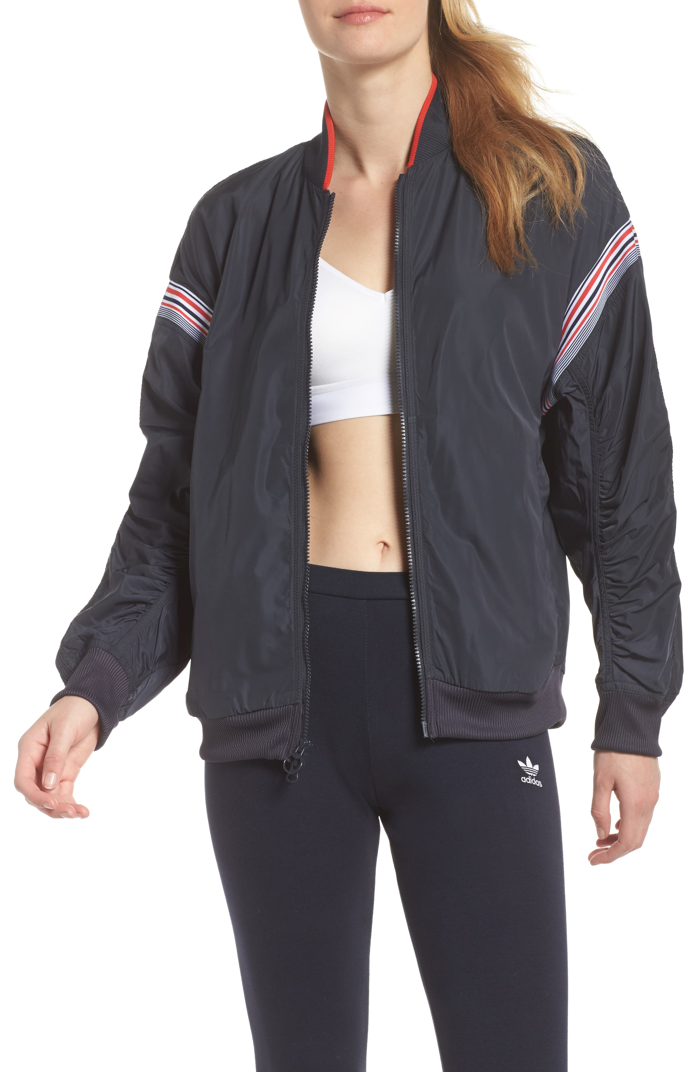 nike light pink jacket