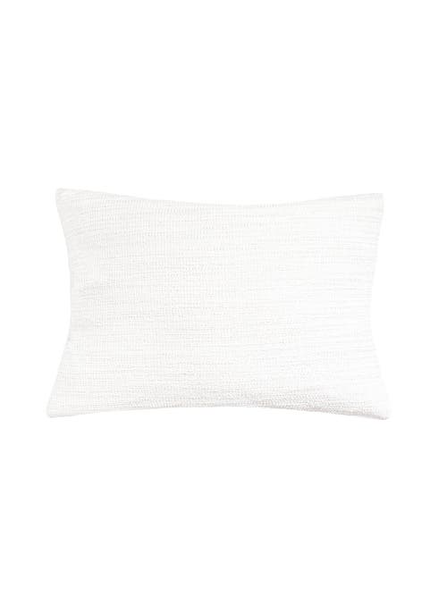 Shop Anaya Seaside Smooth Indoor Outdoor Pillow In White