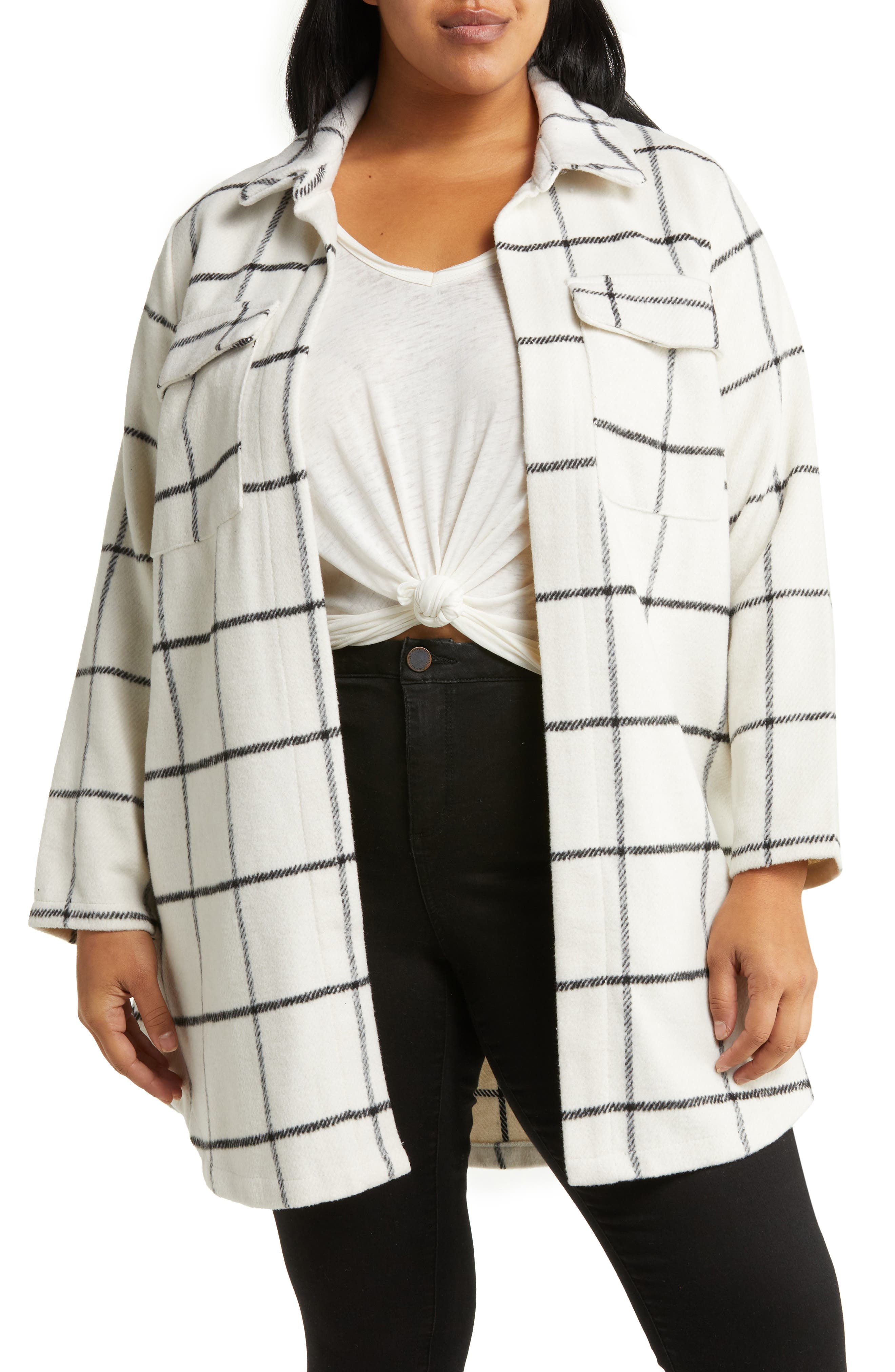 nordstrom rack womens plus size coats