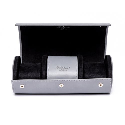 Rapport London Hyde Park Three Watch Roll In Grey