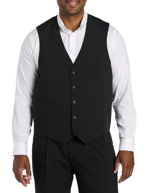 XDMY Oak Hill by DXL Perfect Fit Vest Charcoal at Nordstrom,