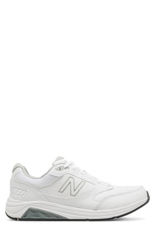 Shop New Balance 928v3 Walking Sneaker In White/white