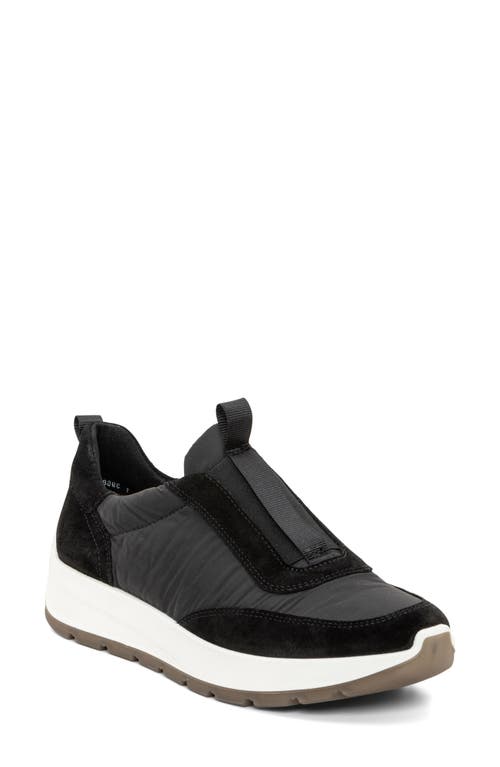 Ara Nerine Slip-on Sneaker In Black