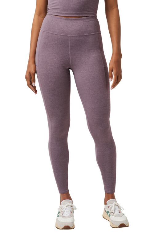 Shop Travismathew Where It Counts Pocket Leggings In Heather Moonscape