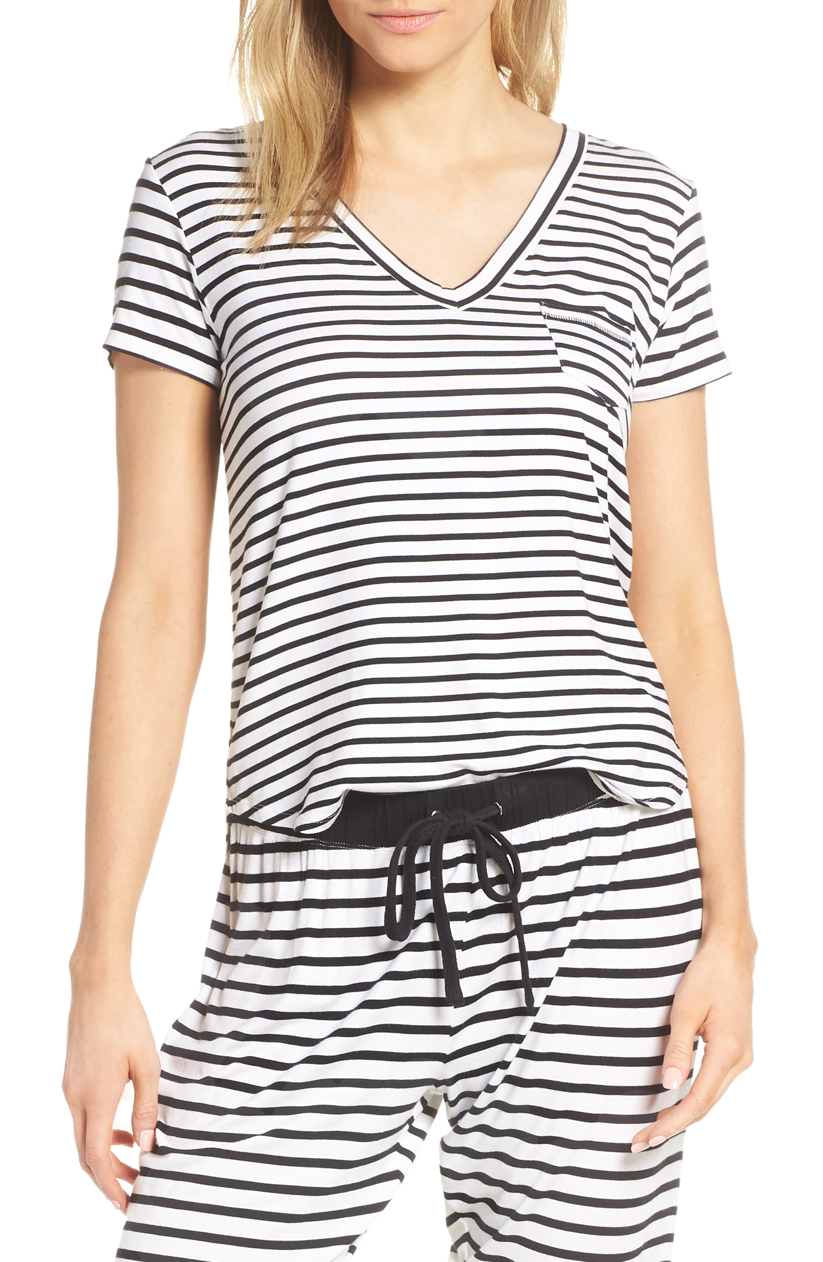 Splendid Pajama Tee, White