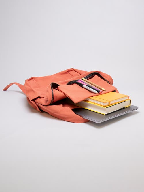 Terra Thread Sustainable Backpack For School And Everyday Use In Burnt Orange