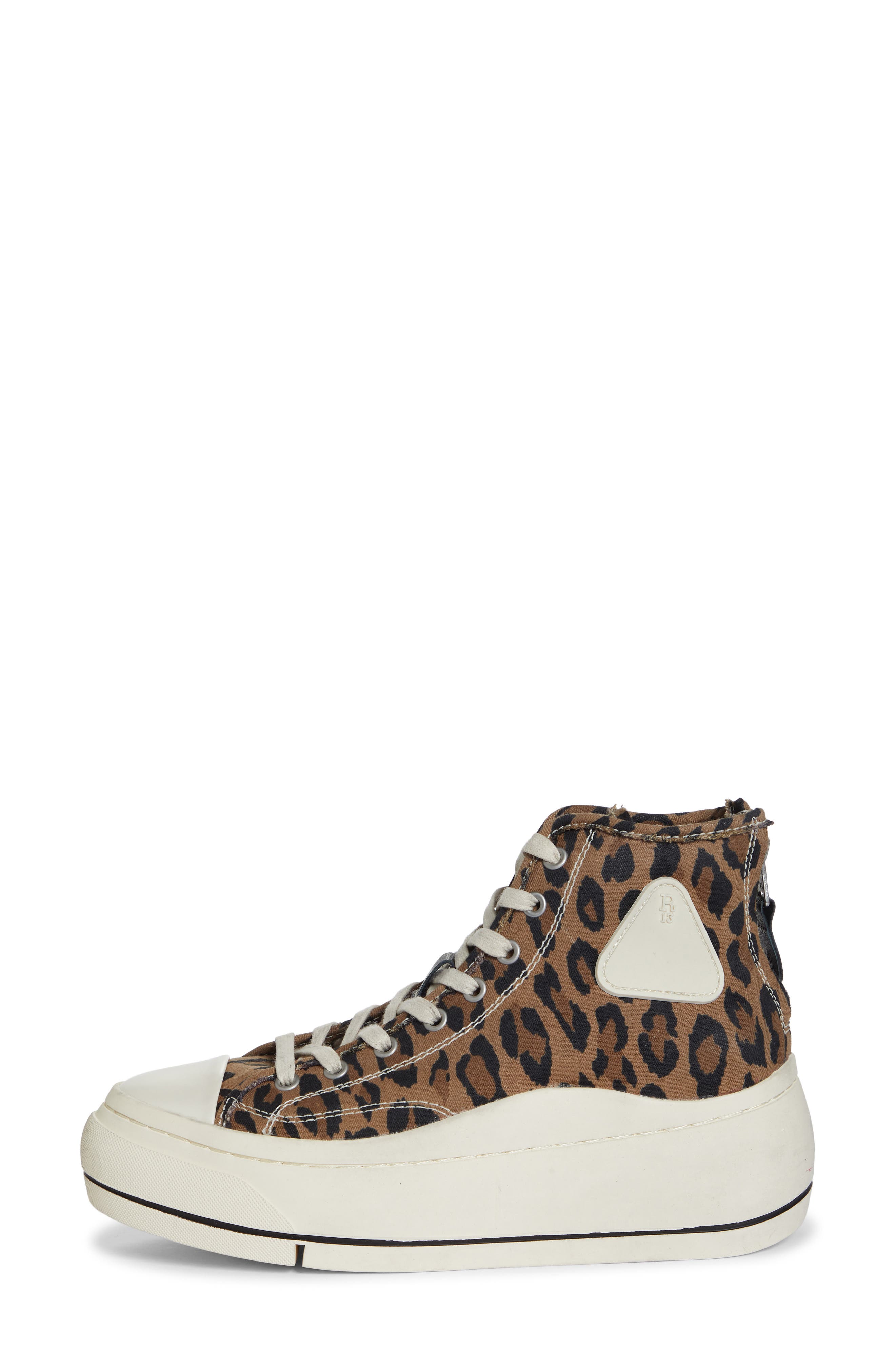 r13 leopard sneakers
