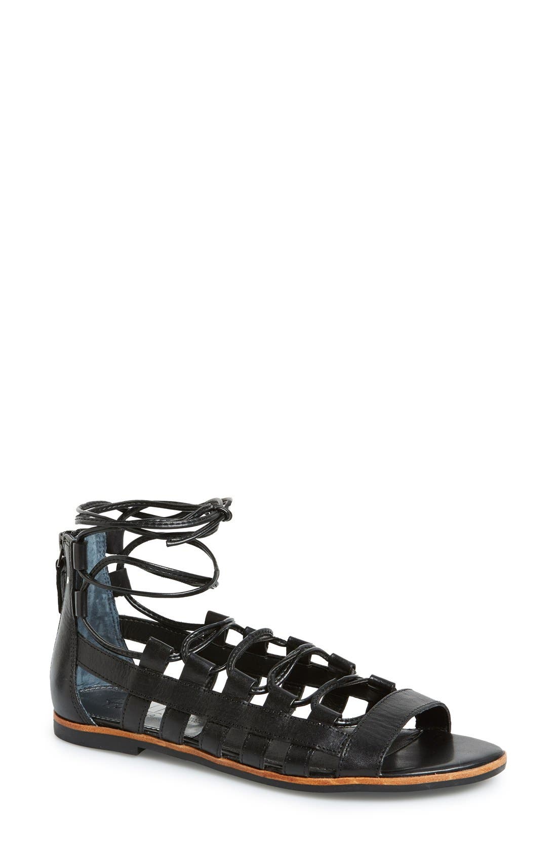 franco sarto lace up sandals