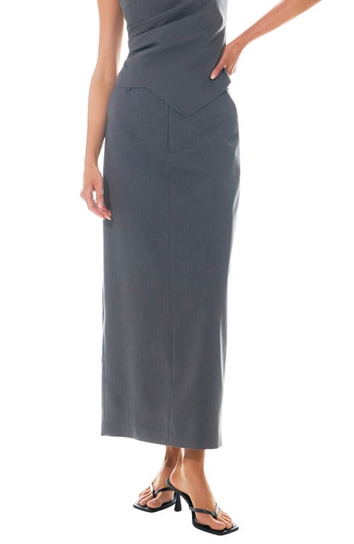 Shop Grey Lab Mid Rise Maxi Skirt