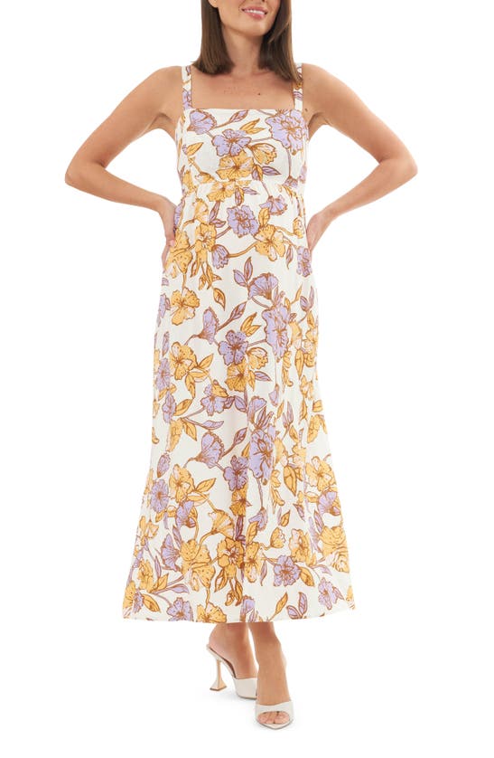RIPE MATERNITY RIPE MATERNITY BROOK FLORAL MATERNITY SUNDRESS 