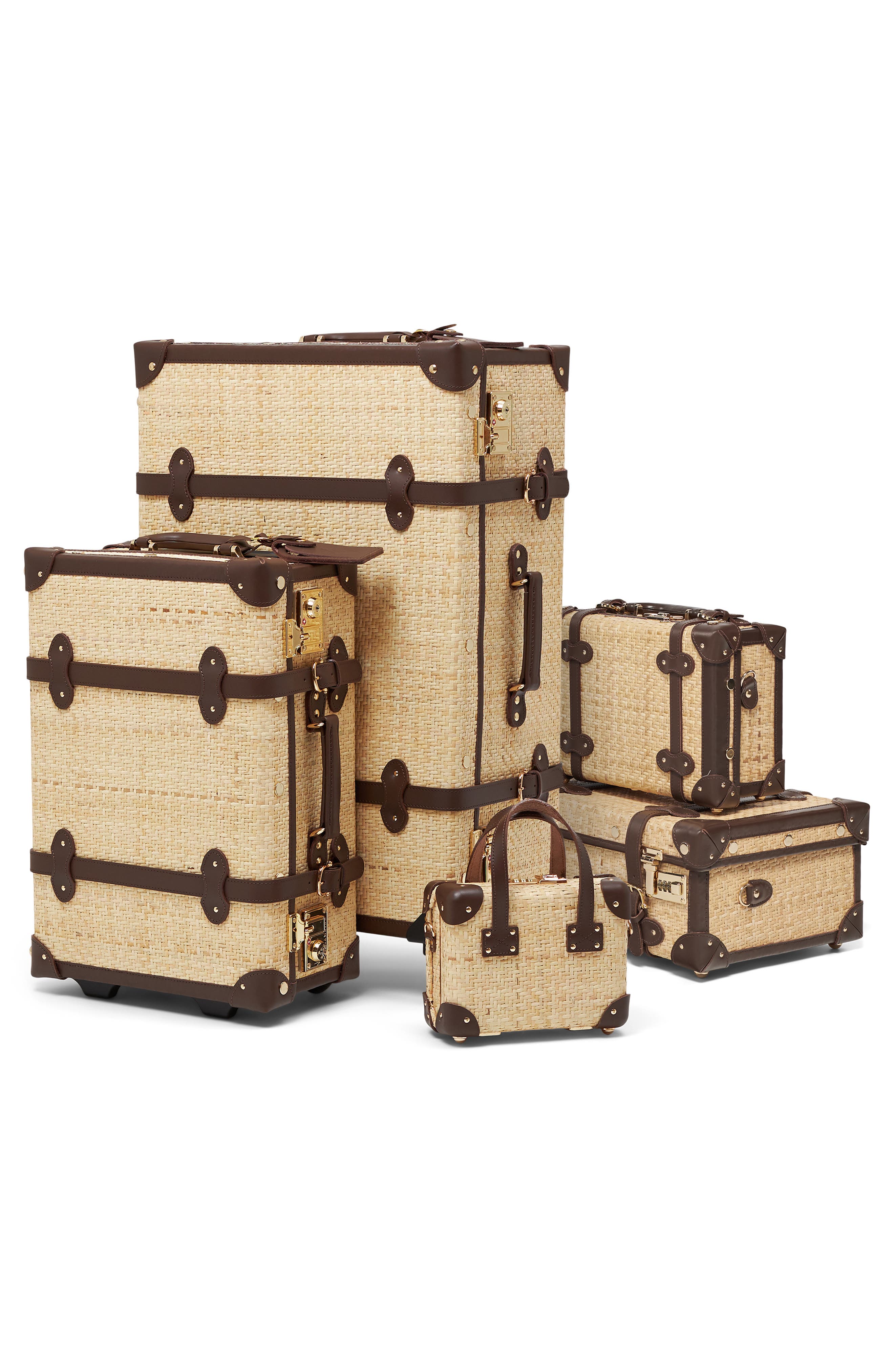 Steamline Luggage The Alchemist Deluxe Hatbox Metallic