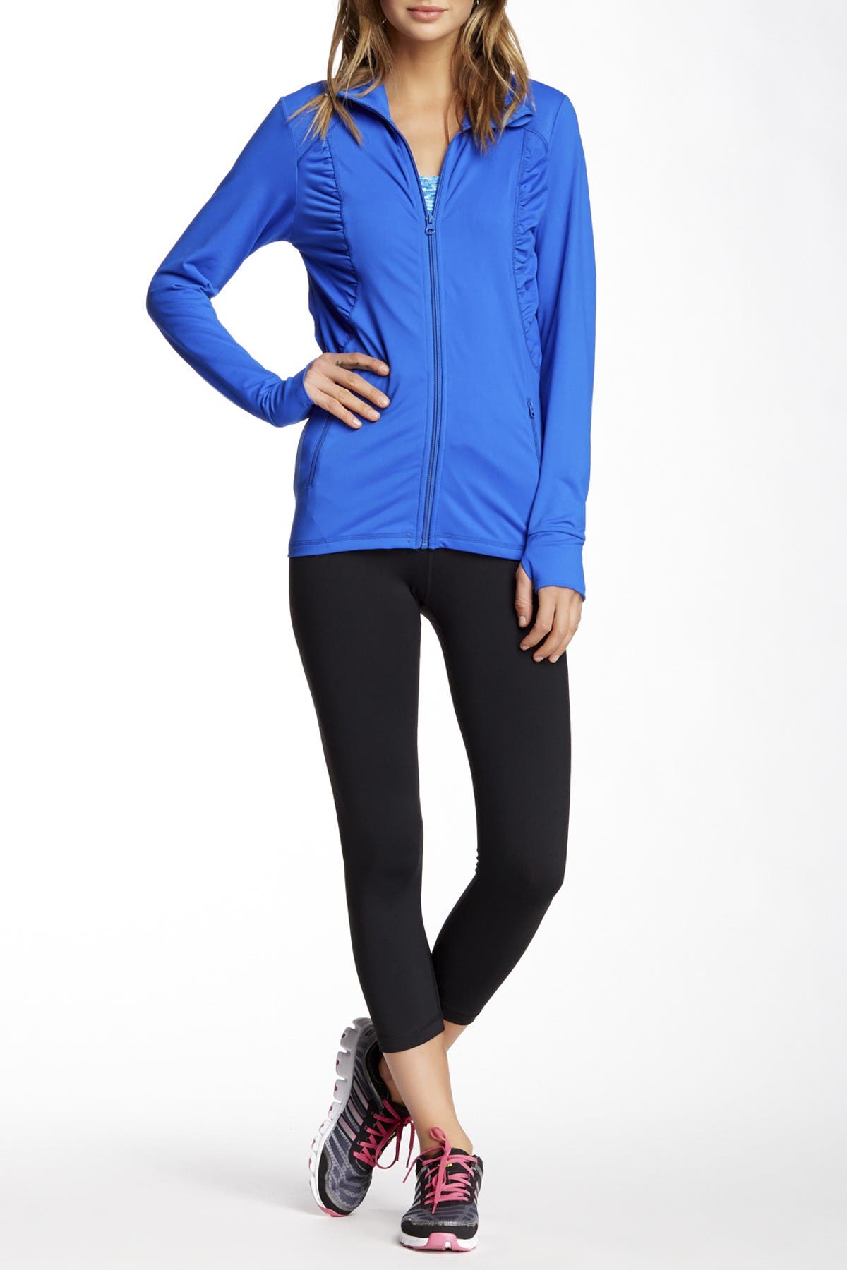 90 Degree By Reflex Powerflex High Waist Capri Leggings Nordstrom Rack