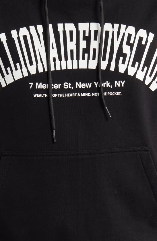 Shop Billionaire Boys Club Logo Graphic Hoodie In Black