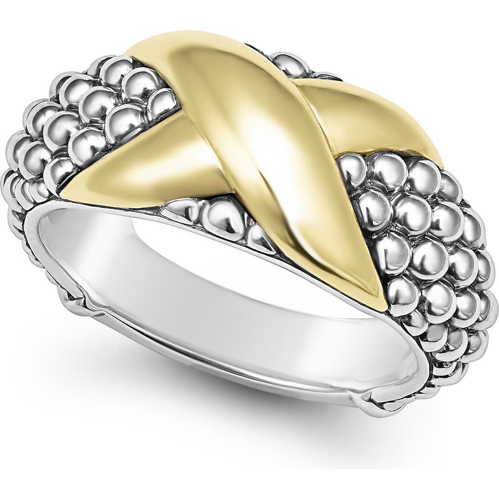 Lagos Embrace Ring In Metallic