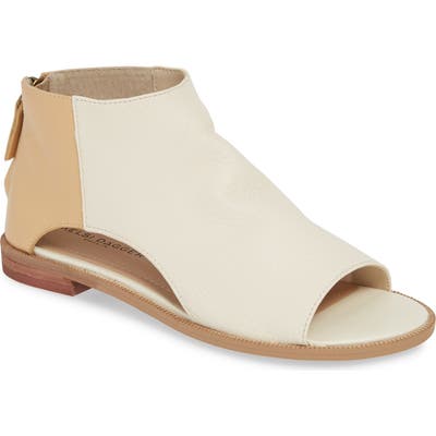 Kelsi Dagger Brooklyn Ruby Peep Toe Bootie, White
