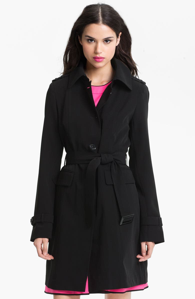 Gallery Club Collar Trench Coat | Nordstrom