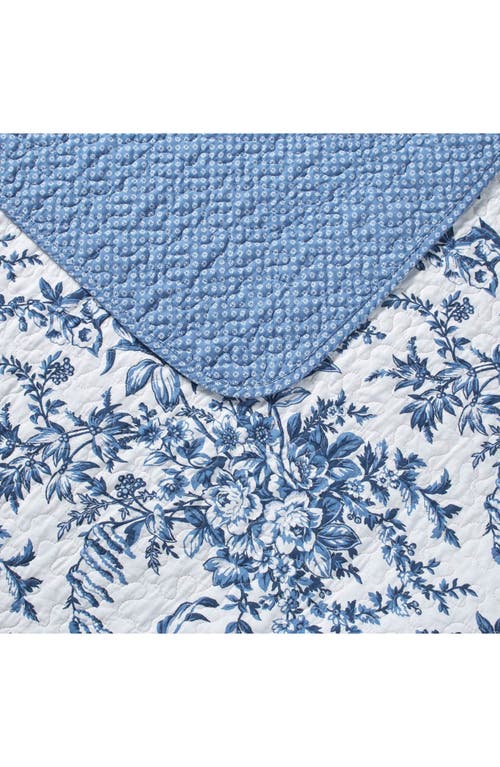 Laura Ashley Bedford Quilt & Sham Set In Delft
