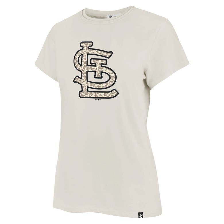 Shop 47 ' Oatmeal St. Louis Cardinals Imprint Frankie T-shirt