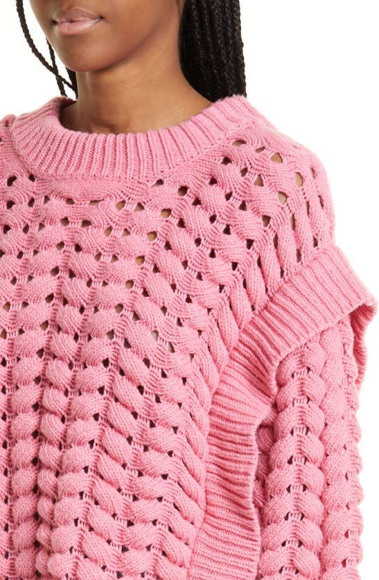 AKNVAS JULES OPEN KNIT SWEATER