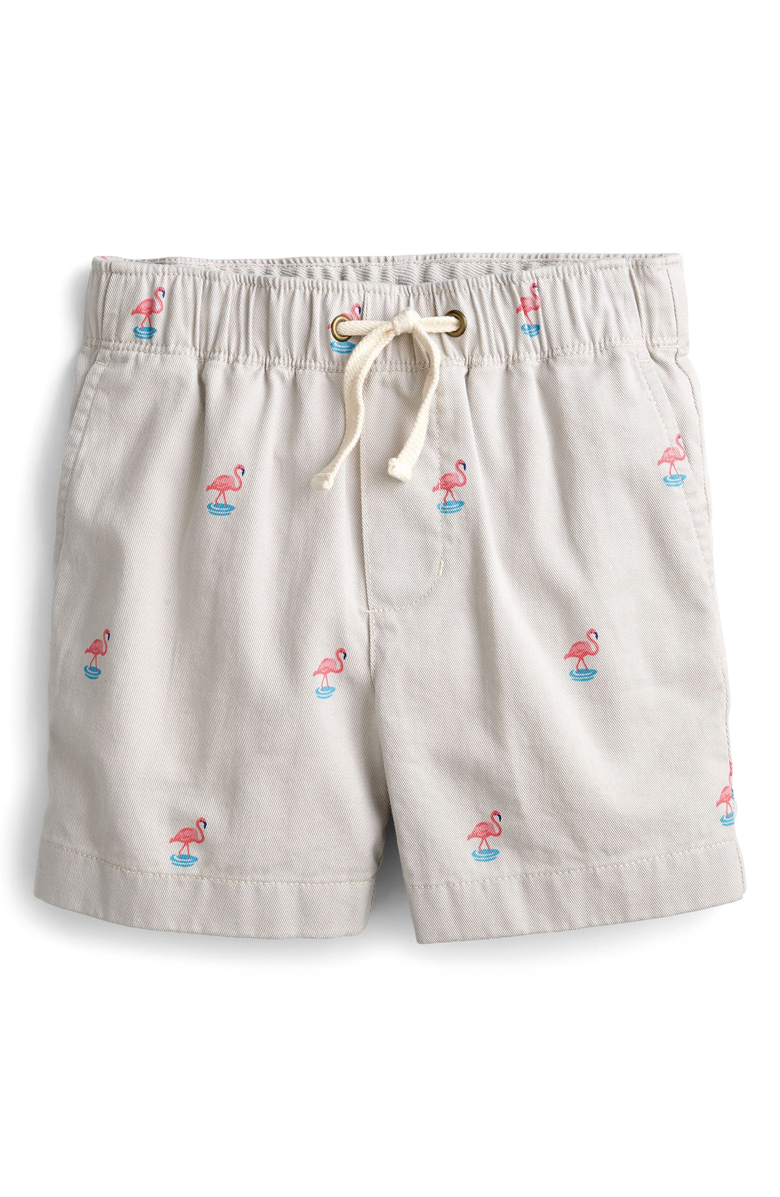 Crewcuts By J Crew Dock Short In Critter Flamingo Toddler Boys