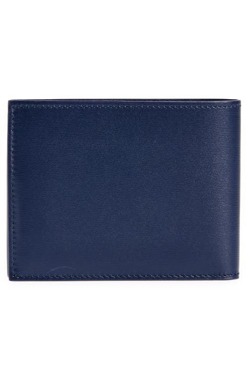 Shop Ferragamo Classic Leather Bifold Wallet In Midnight