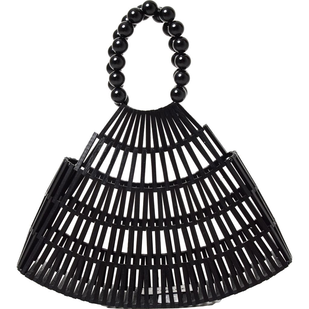 L*space Lspace Starlight Wood Handbag In Black