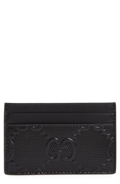GUCCI TENNIS LEATHER CARD CASE