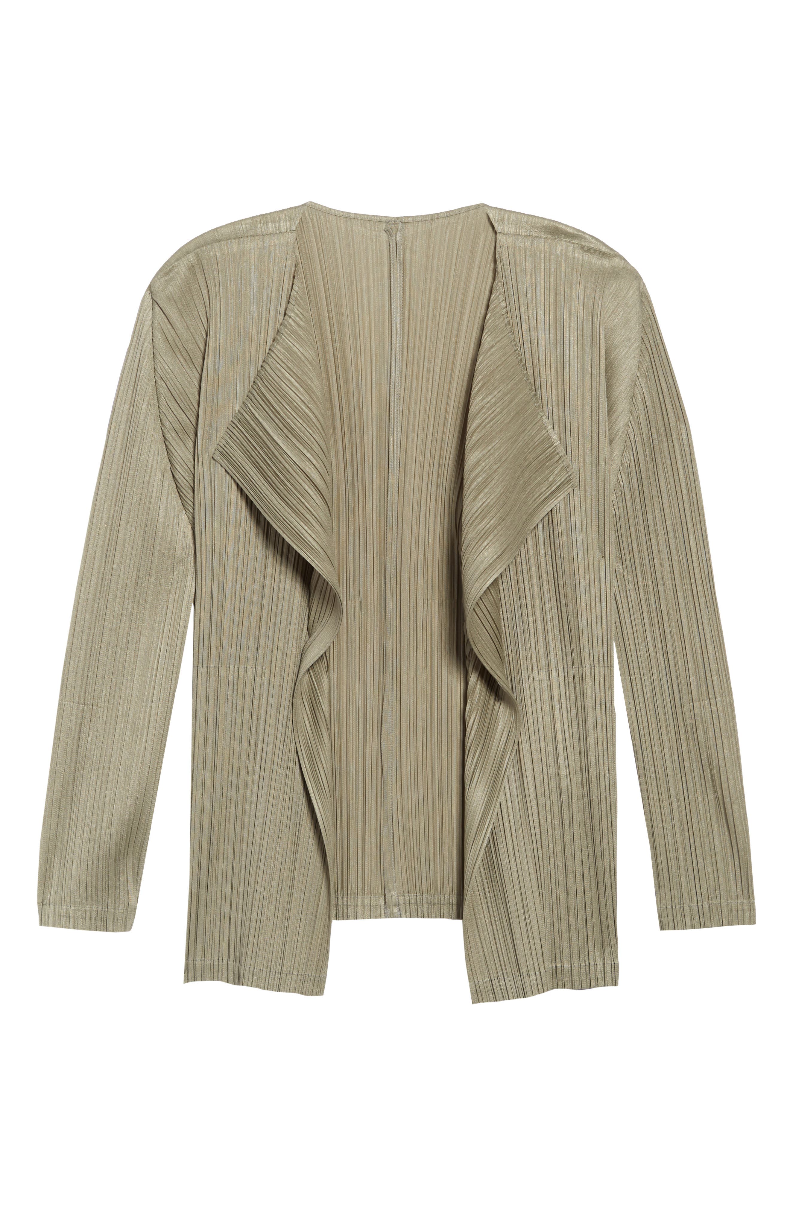 pleats please cardigan