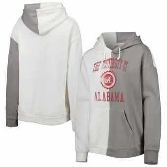 GAMEDAY COUTURE Women's Gameday Couture Gray/White Oklahoma Sooners Split  Pullover Hoodie